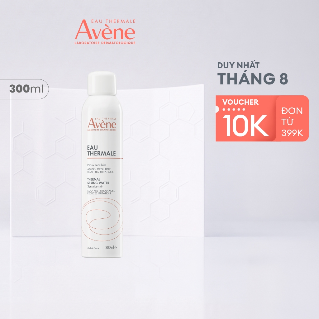 Xịt khoáng cấp ẩm Eau Thermale Avène EAU THERMALE giúp làm dịu và bảo vệ da