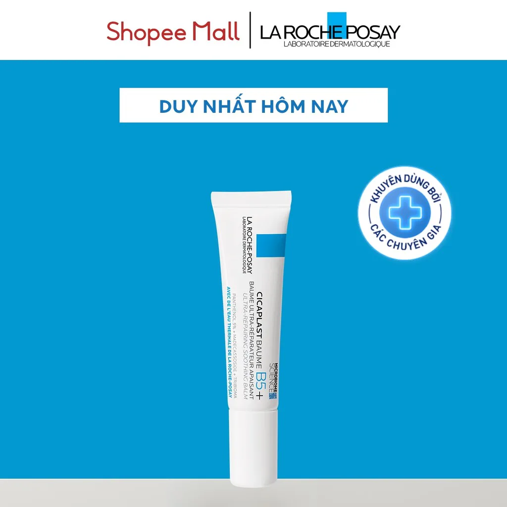 Kem dưỡng hỗ trợ làm dịu & phục hồi da La Roche-Posay Cicaplast Baume B5+ 15ml