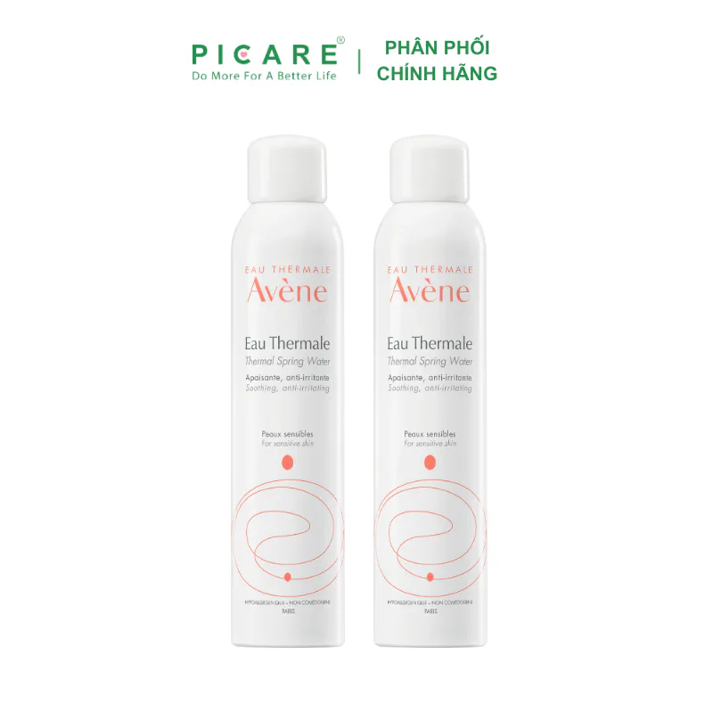 Combo 2 Chai Xịt Khoáng Avene Làm Dịu Da Avene Thermal Spring Water 300ml